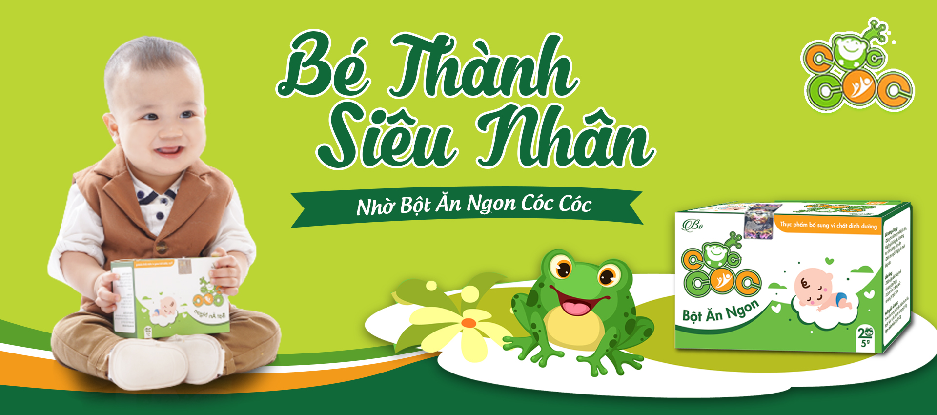 Bột Ăn Ngon Cóc Cóc